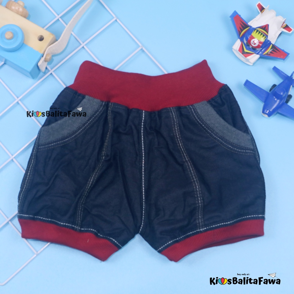 Loody Pants Size 1-2 Tahun / Short Pants Anak Laki Perempuan Murah Celana Pendek Motif Polos Adem