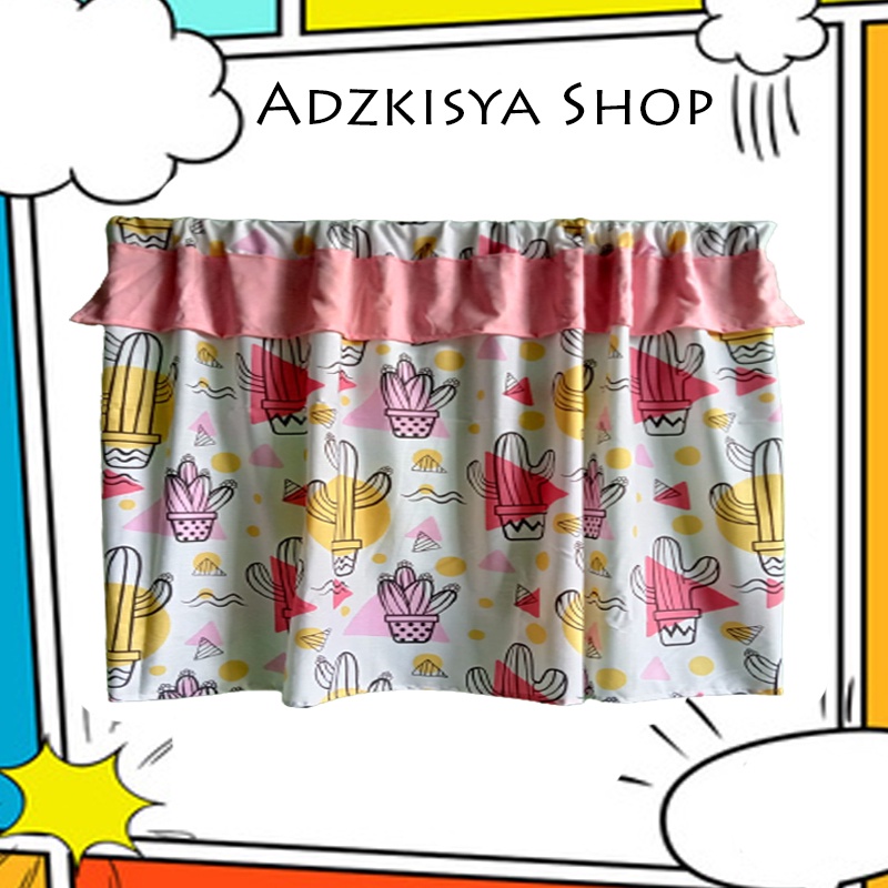 Gorden kolong dapur hordeng kolong dapur kaktus poni