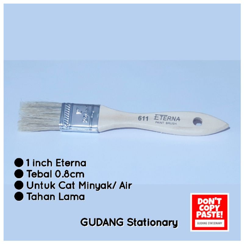 Kuas Cat Ukuran 1 Inch ETERNA [ 1 piece ]