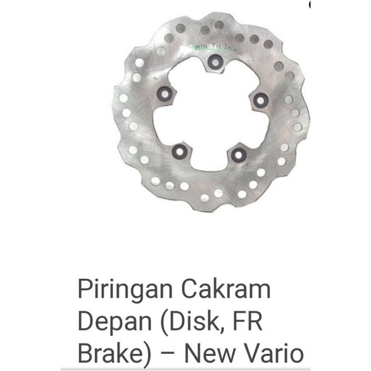 Piringan cakram/ disk depan new Vario 125/150 asli / ori