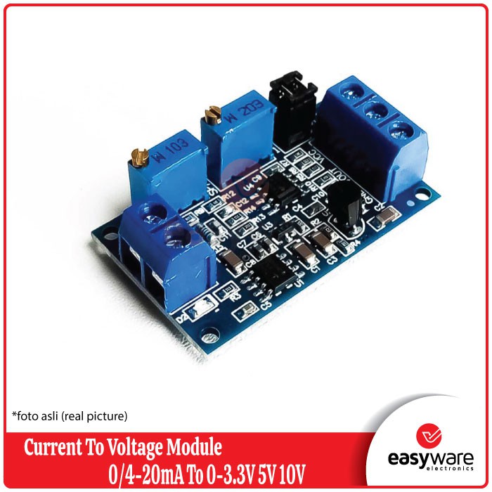 Current to Voltage module 0-20mA 4 -20mA to 0-3.3V0-5V0-10V