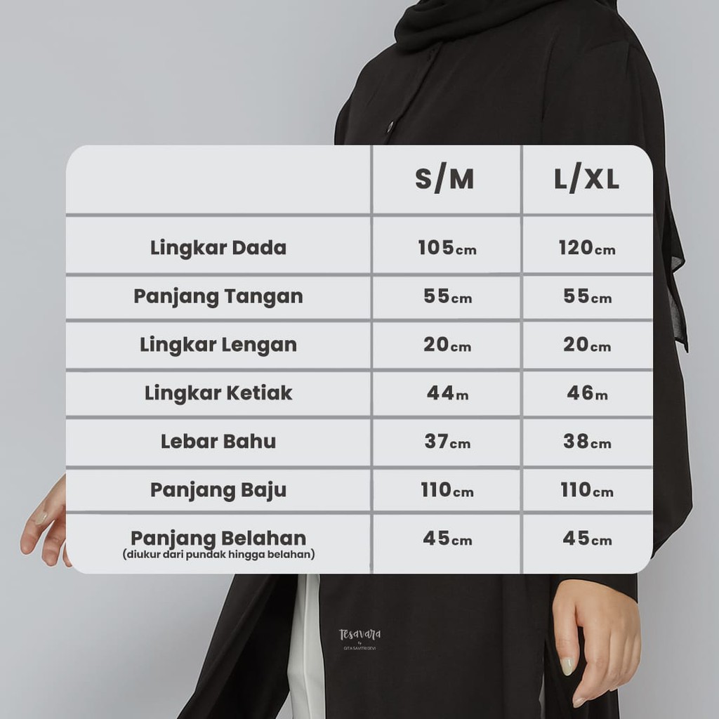 Tesavara | Slit Tunic | Tunic Wanita