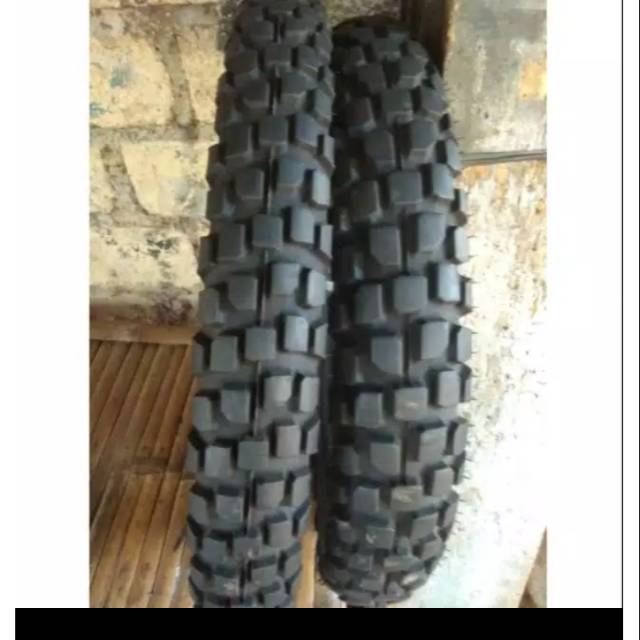 RODA BAN SEKEN KLX SUPERMOTO DAN CRF SEPASANG RING 16 & 19 MEREK IRC