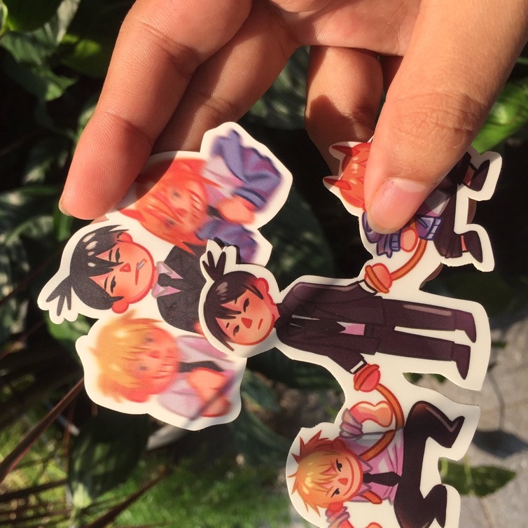 

Sticker Diecut Chainsaw Man (Denji, Aki, Power)