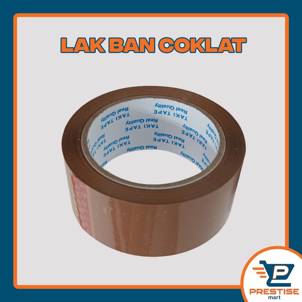

Lakban Coklat 48mm x 100 yard 2 inch Isolasi Selotip DAYA REKAT KUAT LAKBAN UNTUK PACKING BARANG