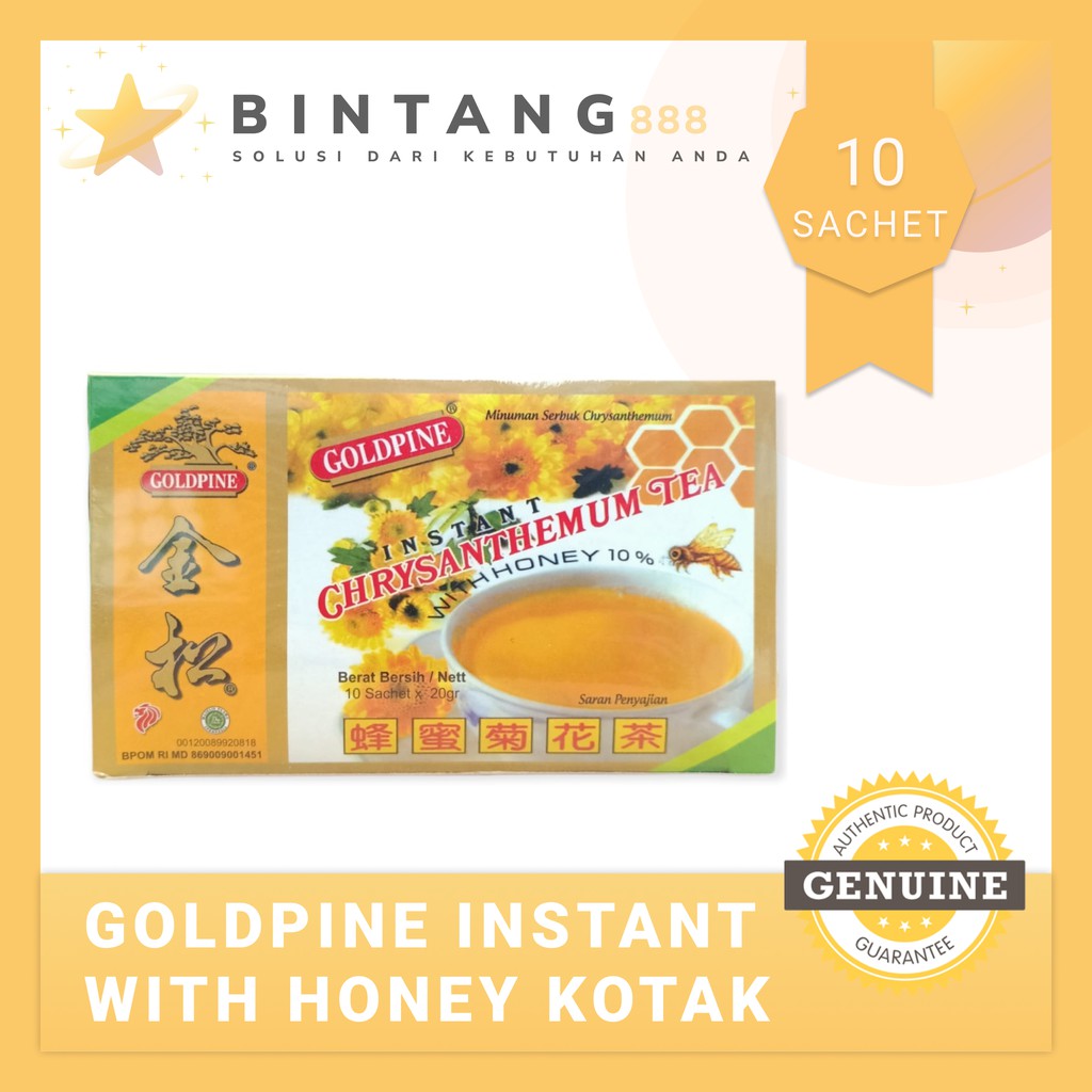 

GOLDPINE Instant Chrysanthemum Tea With Honey Kotak