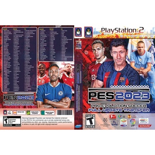 Kaset PS2 Game PES 2023 Full Transfer