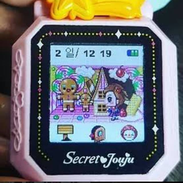 Secret Jouju Watch Tamagotchi Virtual Pet Korean Mainan Anak