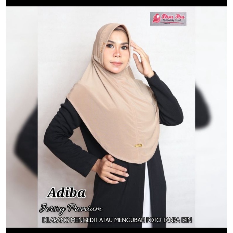 HIJAB DOI ADIBA SERUT/ORIGINAL/LABEL BESI