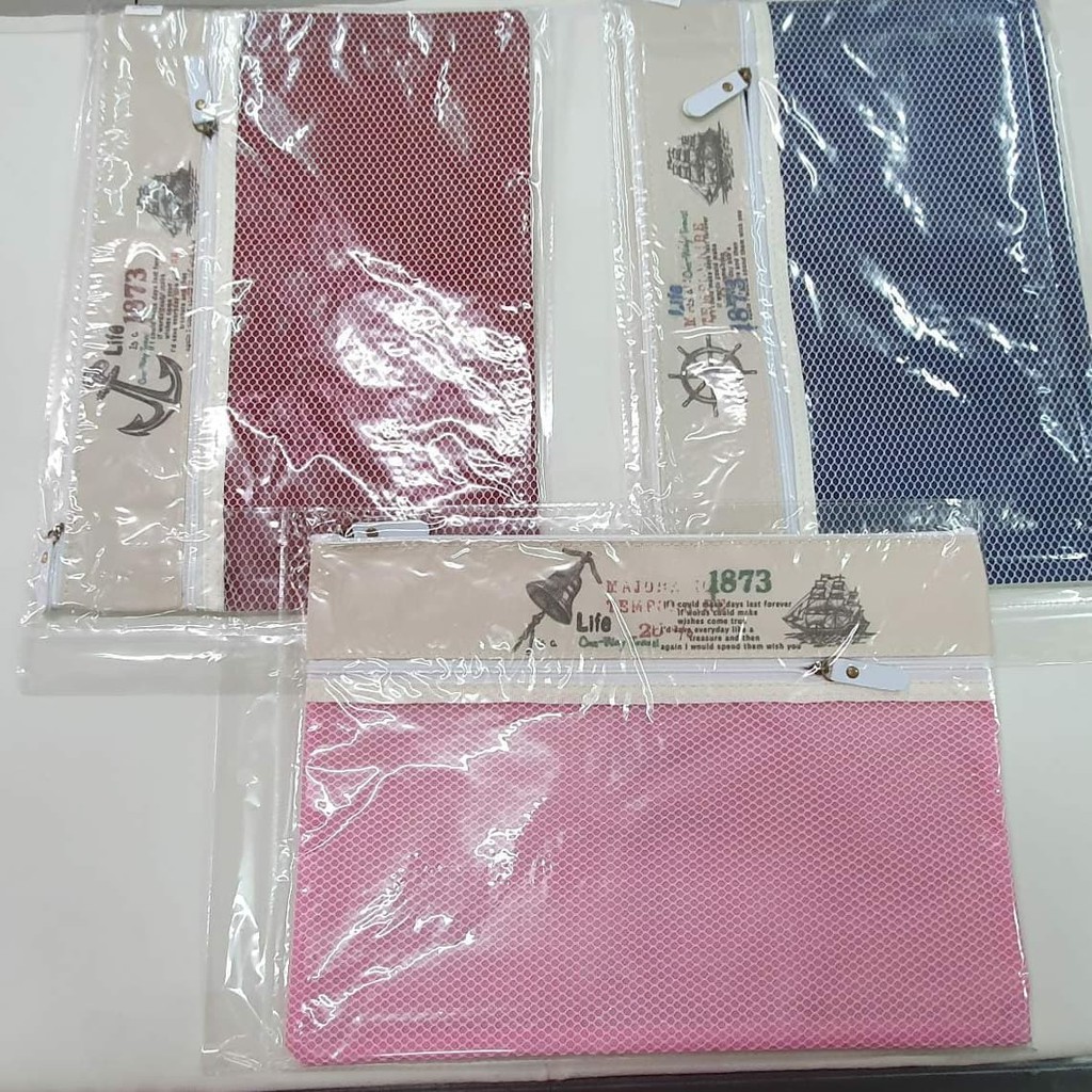 

Zipper Bag A4 Fancy Jaring