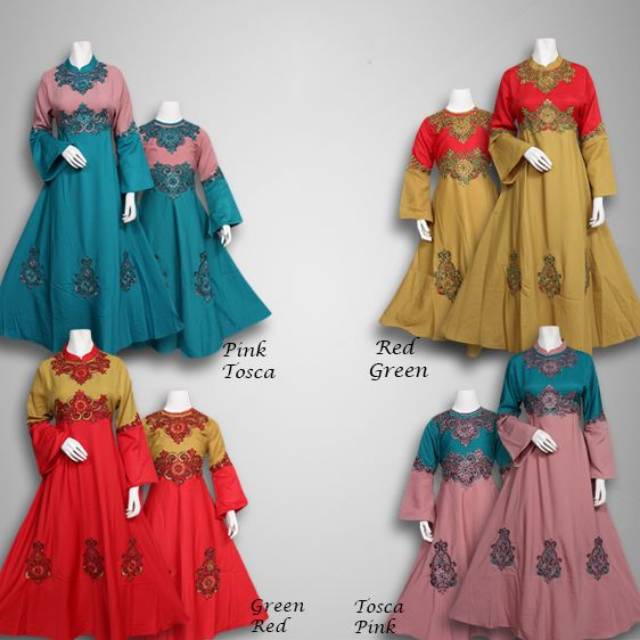 Gaun Pesta Couple Ibu dan Anak