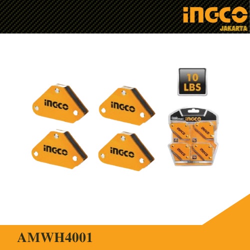 Siku Magnet Las 4Pcs Mini Magnetic Welding Holder INGCO AMWH4001 Arrow