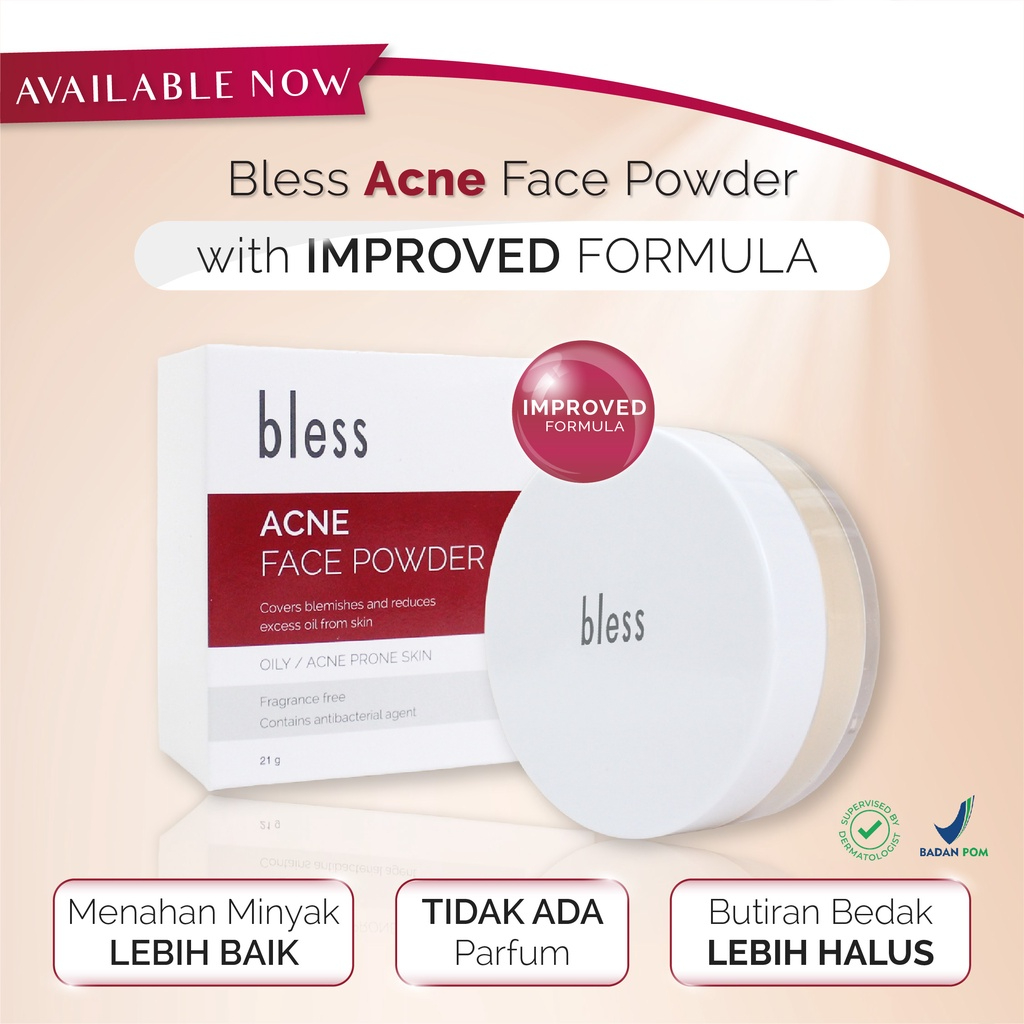 Bless Acne Face Powder Ivory 21 gr