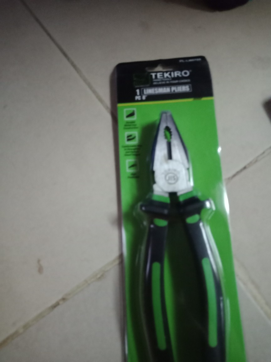 Tang Kombinasi 8 Inch Tekiro - Black Series