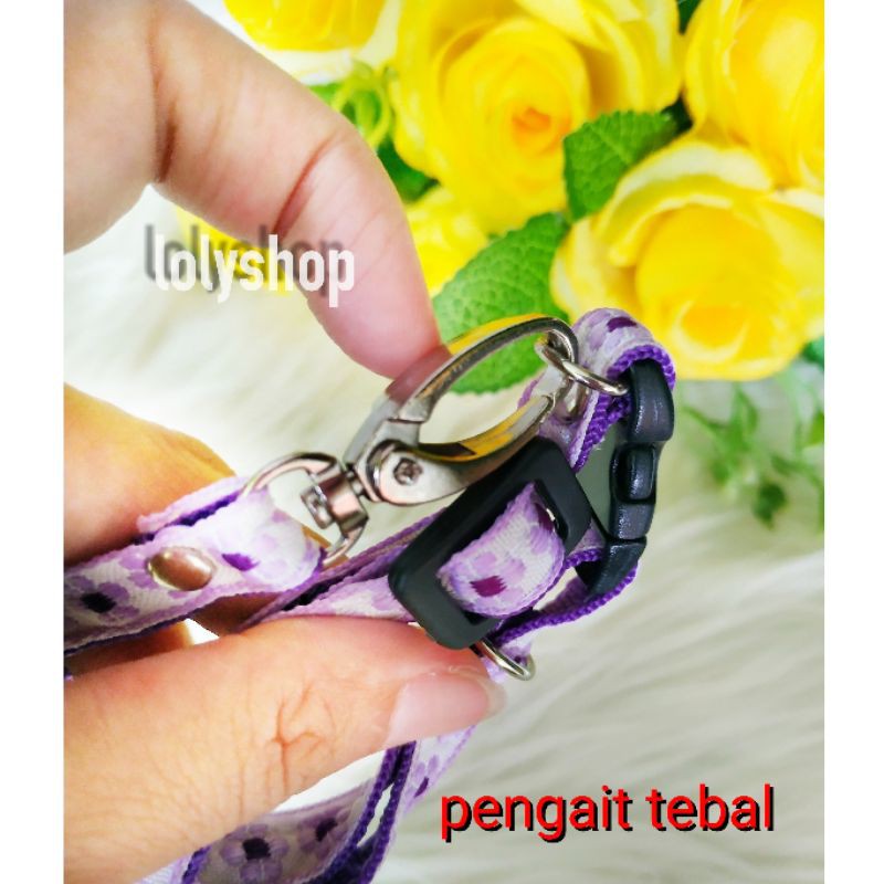 TALI TUNTUN PLUS KALUNG LONCENG 14mm MOTIF PENGAIT TEBAL GROSIR ECER