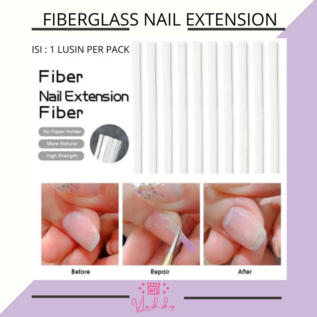 NAIL EXTENSION FIBERGLASS - FIBER NAIL