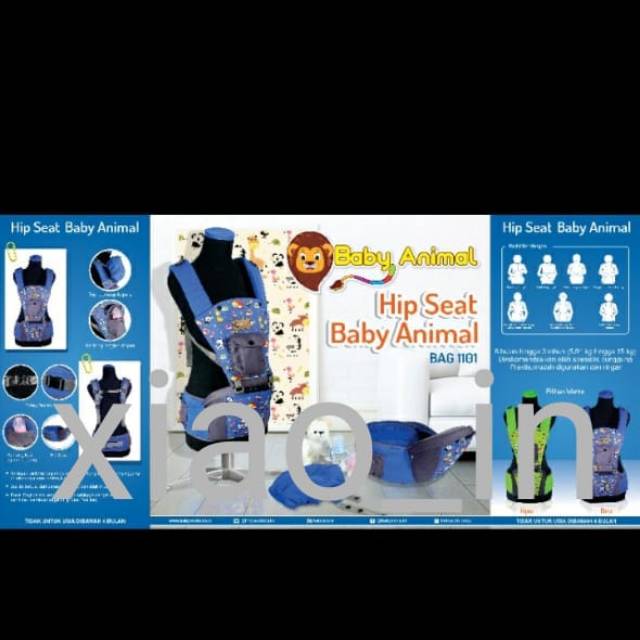 Baby Animal Hipseat Gendongan bayi by Baby Scots