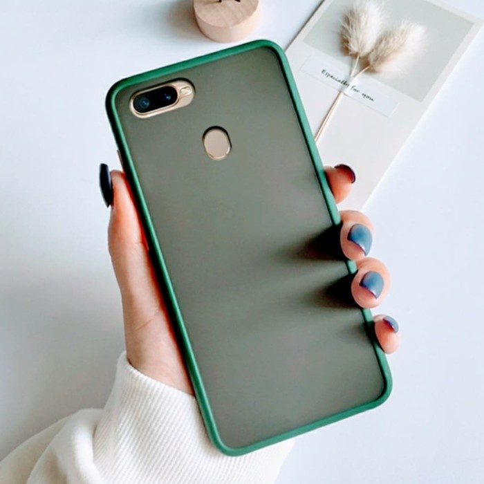 Case Oppo A12 New 2020 Sockproof Transparent Premeum Hard Casing