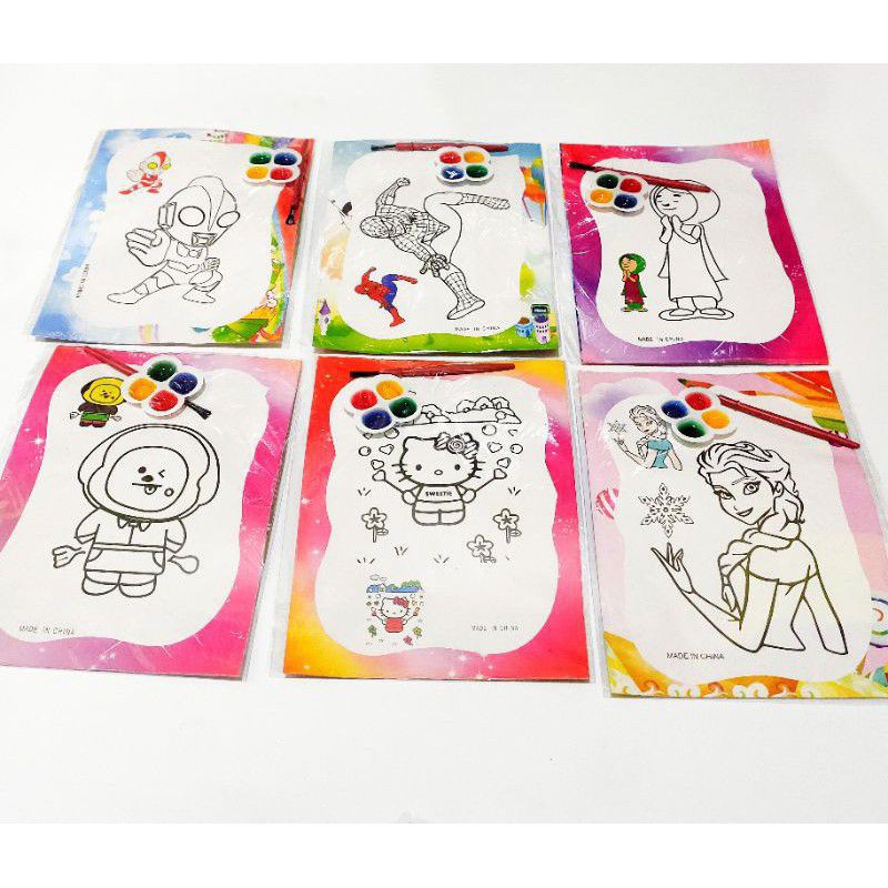 

Mewarnai Gambar Cat Air