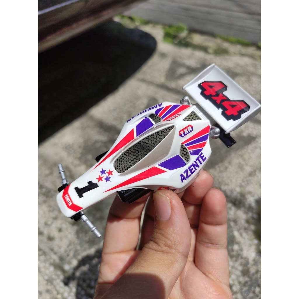 Body Azente progress custom + Styling Mesh/jaring mirip seperti gambar di box nya