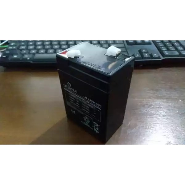 Batre Baterai mainan MOTOR DAN MOBIL ANAK kapasitas 6V-4.5A AKI kering batre lampu emergeny