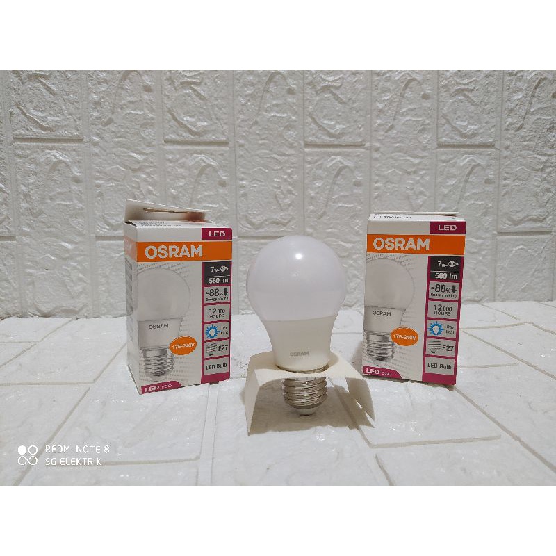 Led Bulb Osram 7w/Lampu Led Osram 7w