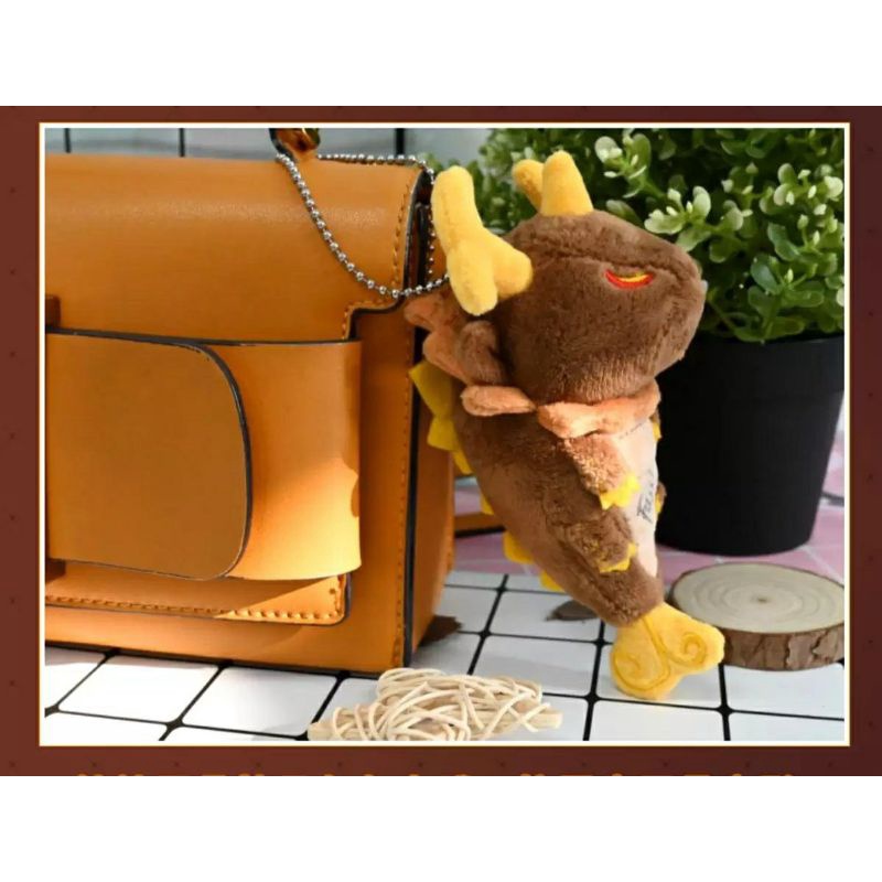 [READY STOCK] Rex Lapis Exuvia Morax Zhongli Plush Keyring Genshin Impact GI