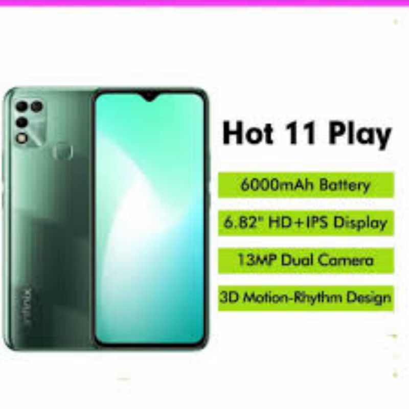 Infinix hot 11 play 4/64