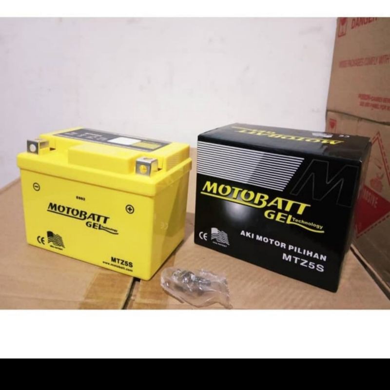 AKI MOTOR HONDA BEAT VARIO 110 SCOOPY MTZ5S AKI GEL MOTOBATT