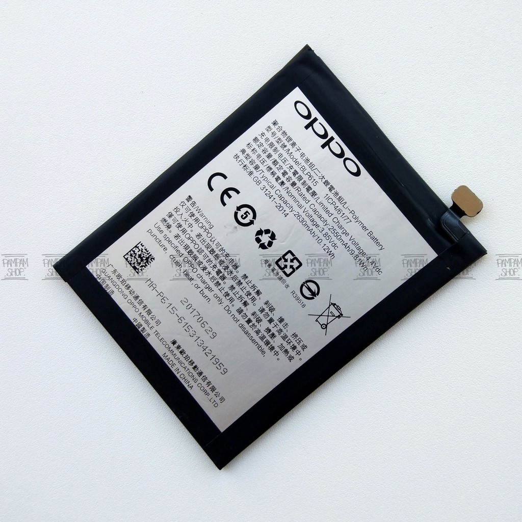 Baterai Oppo Neo 9 A37 A37F BLP615 Original OEM Batre Batrai Battery BLP 615 HP A 37 Handphone