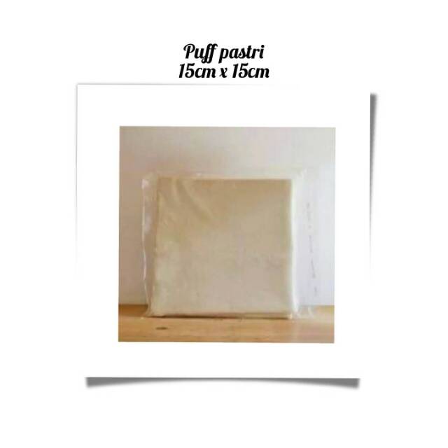

puff pastry zuppa soup ukuran 15cm x 15cm