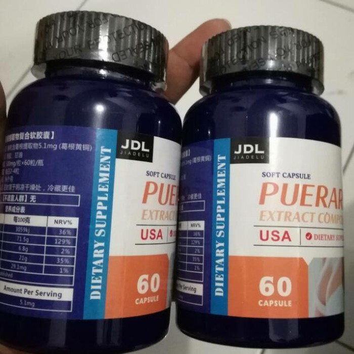 Obat Pembesar Payudara Pengencang Payudara Pemerah Puting Puerarin USA  Diskon