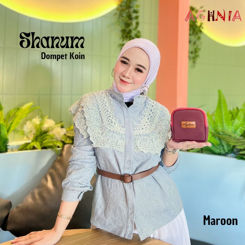 SHANUM DOMPET KOIN CHOCOLY BY AGHNIA DOMPET MINI WANITA TERBARU VIRAL 2Resleting