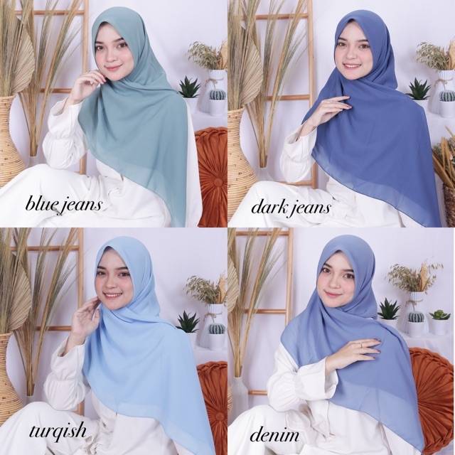 SQUARE BELLA /  JILBAB POLYCOTTON / HIJAB POTTON &quot;2&quot;