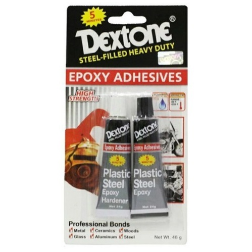 

LEM EPOXY / LEM CAMPUR / BESI / SERBAGUNA DEXTONE 5 MENIT Lem Besi Dextone