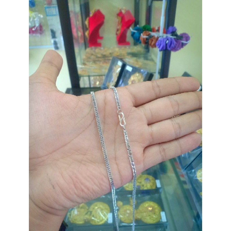 kalung titanium silver kait s