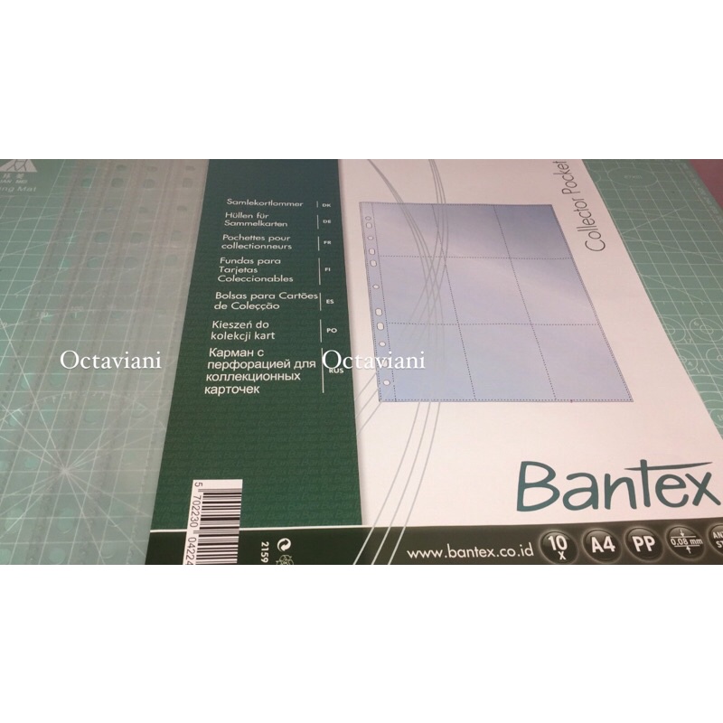 

Sleeve binder photocard merk bantex A4 9P