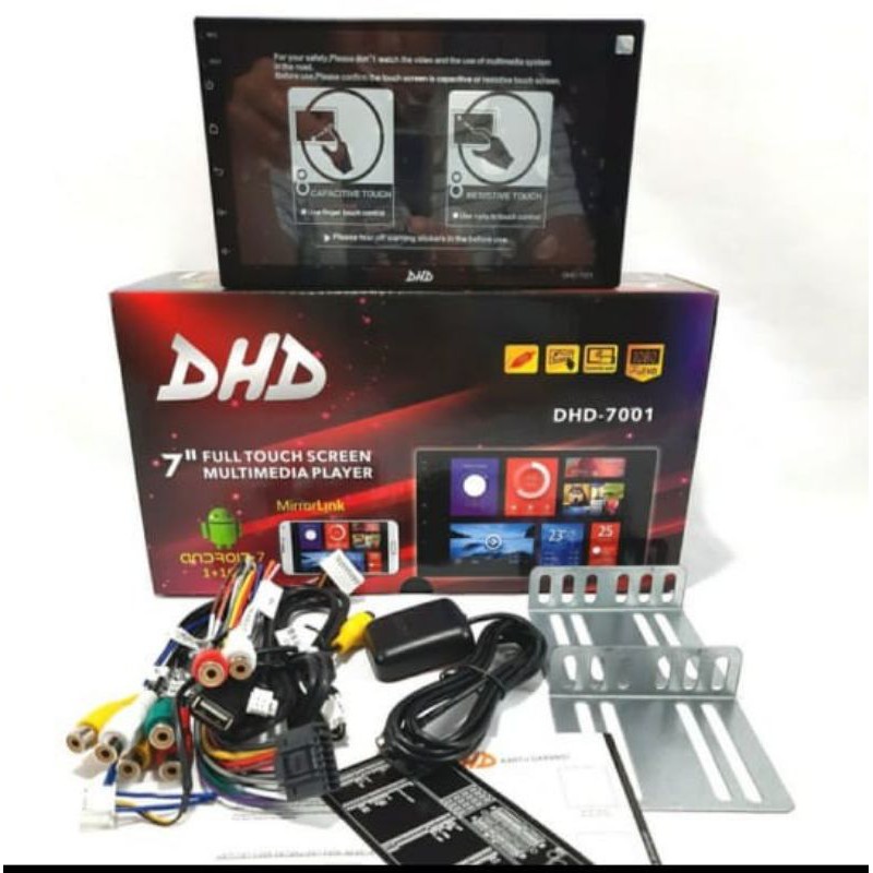head unit android 7 inch DHD universal