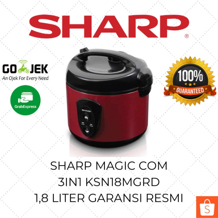 SHARP MAGIC COM 3IN1 KSN 18MG 1.8 LITER MEJICOM MEJIKOM MINI MURAH
