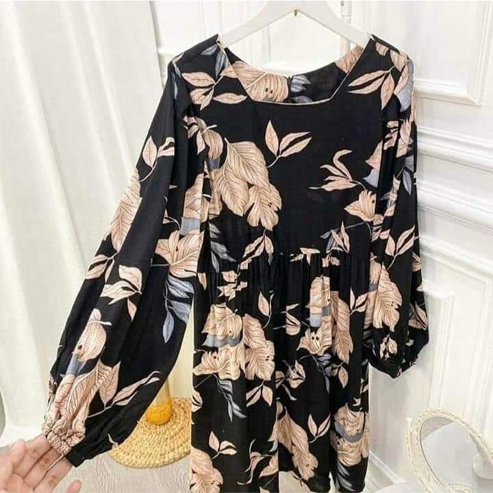 TUNIK BABYDOLL KATUN RAYON SUPER ADEM