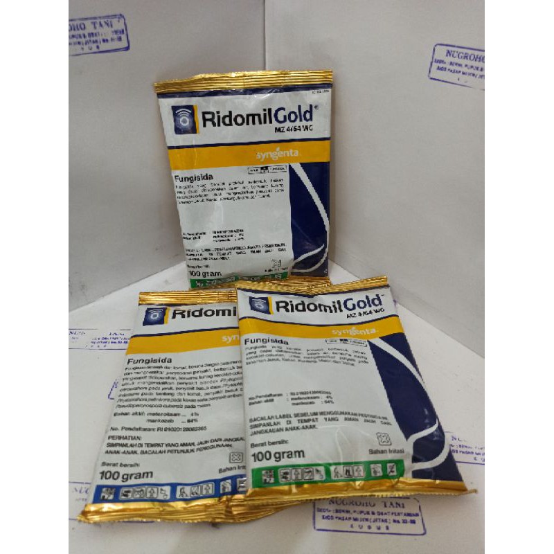 FUNGISIDA RIDOMIL GOLD MZ 4/64 WG 100 GR