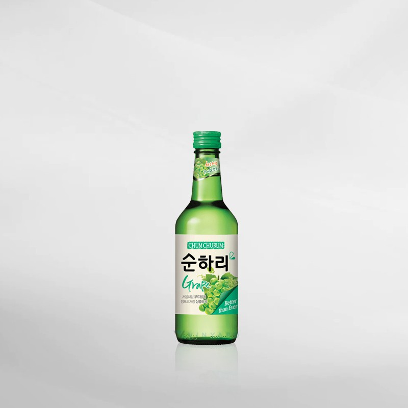 ChumChurum Soju Grape 360 Ml ( Original &amp; Resmi By Vinyard )