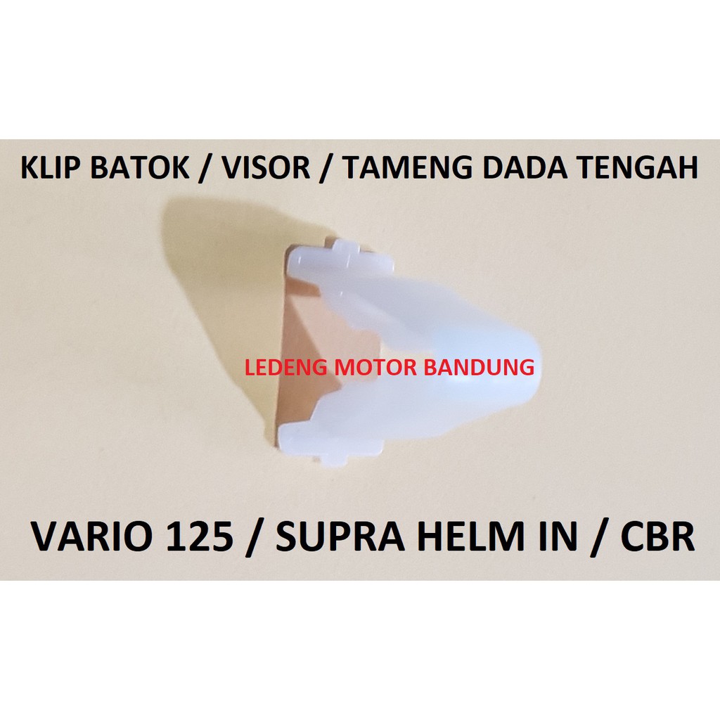 Klip Batok Visor Tameng Dada Tengah Motor Vario 125 Supra Helm IN CBR