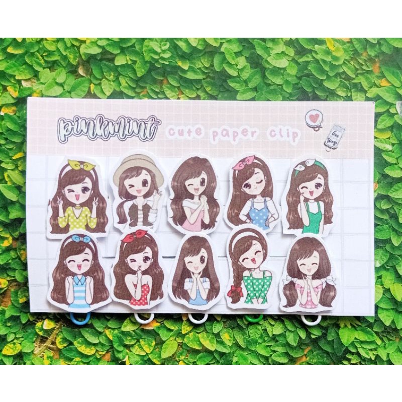 

PAPER CLIP PRETTY GIRL