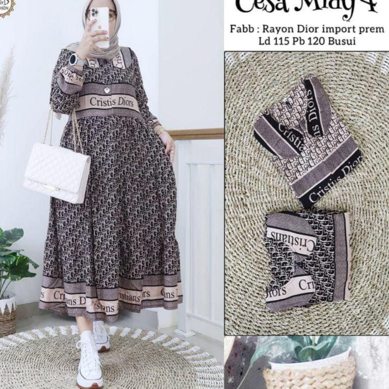 SBA.10Jn22ᴼ– Midi Dress Kotak Zara import MJS