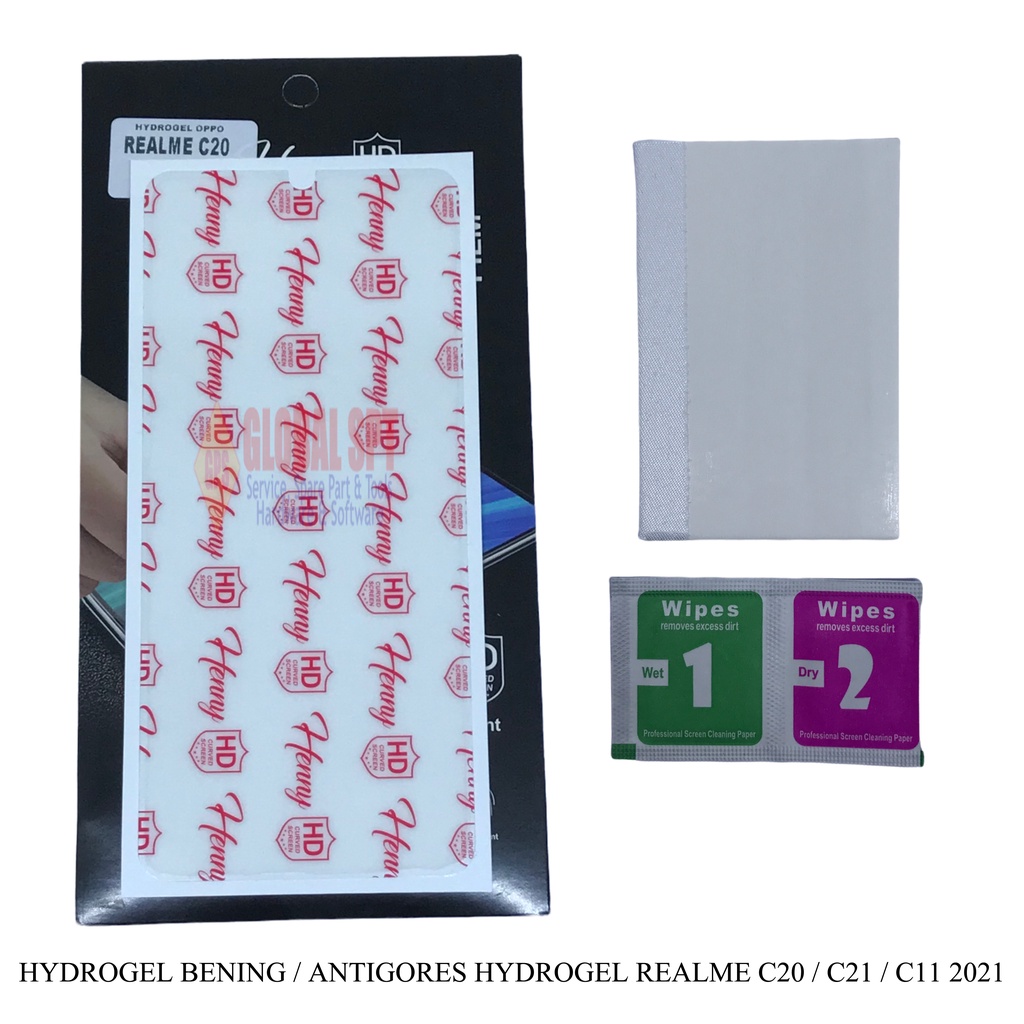 HYDROGEL BENING / ANTIGORES HYDROGEL REALME C20 / C21 / C11 2021