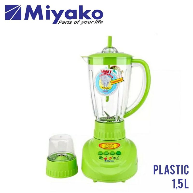 Blender Plastik Miyako BL 151 PF AP 2 in 1 Blender Miyako 151 PFAP Blender Miyako 2 in 1 Pelumat Juicer Buah