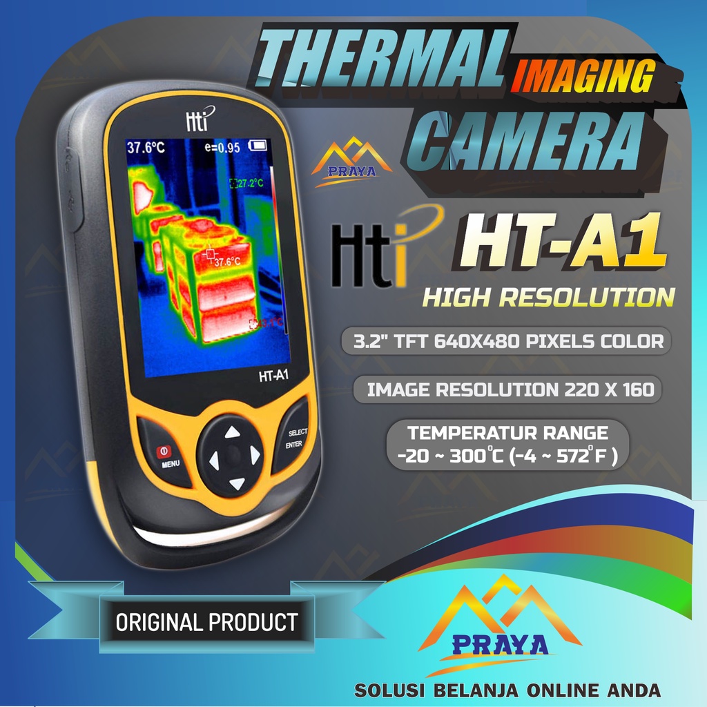 THERMAL IMAGING CAMERA FLIR FLUKE KILLER HTI HT-A1 HTA1 220X160 POCKET