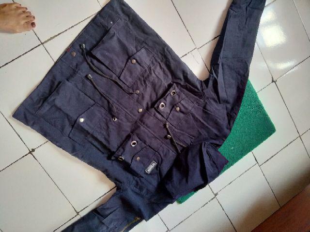 Sensor Jaket Parka Leonardo series warna  Navy  dan  Hitam  