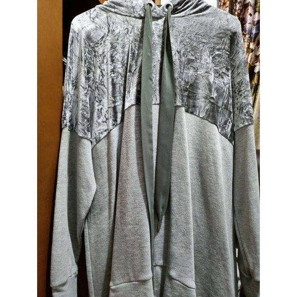 Zara Suede Hoodie Sweater